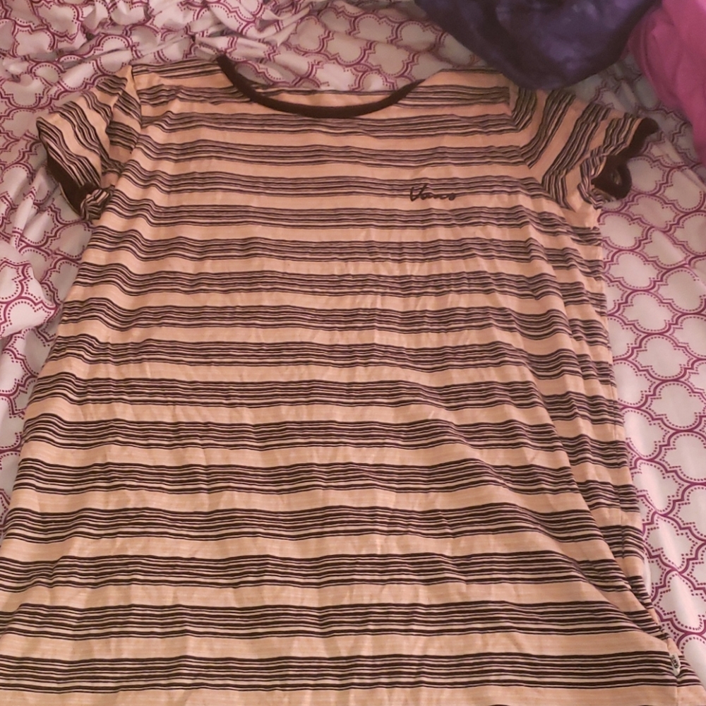 Van's tee shirt dress